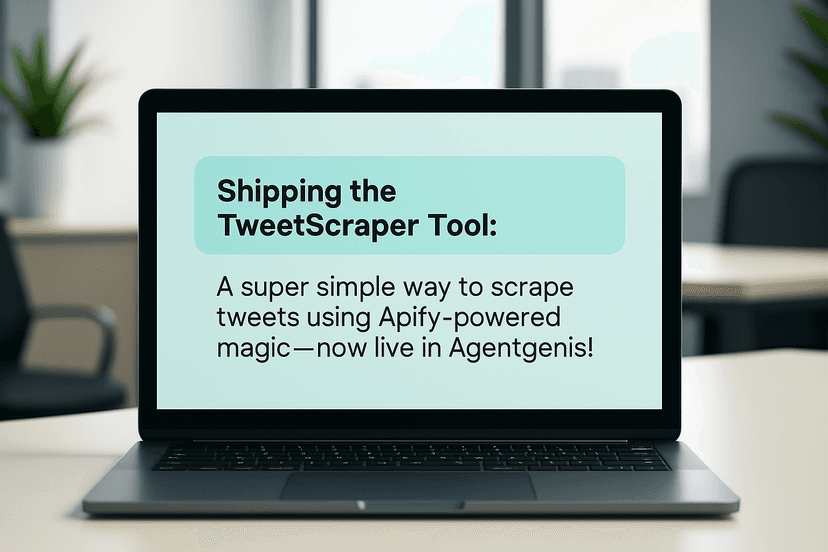 🚀 Shipping the TweetScraper Tool